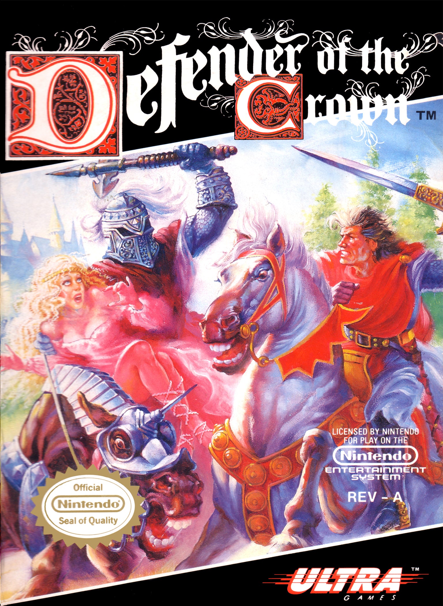 Defender of the Crown - Nintendo (NES)