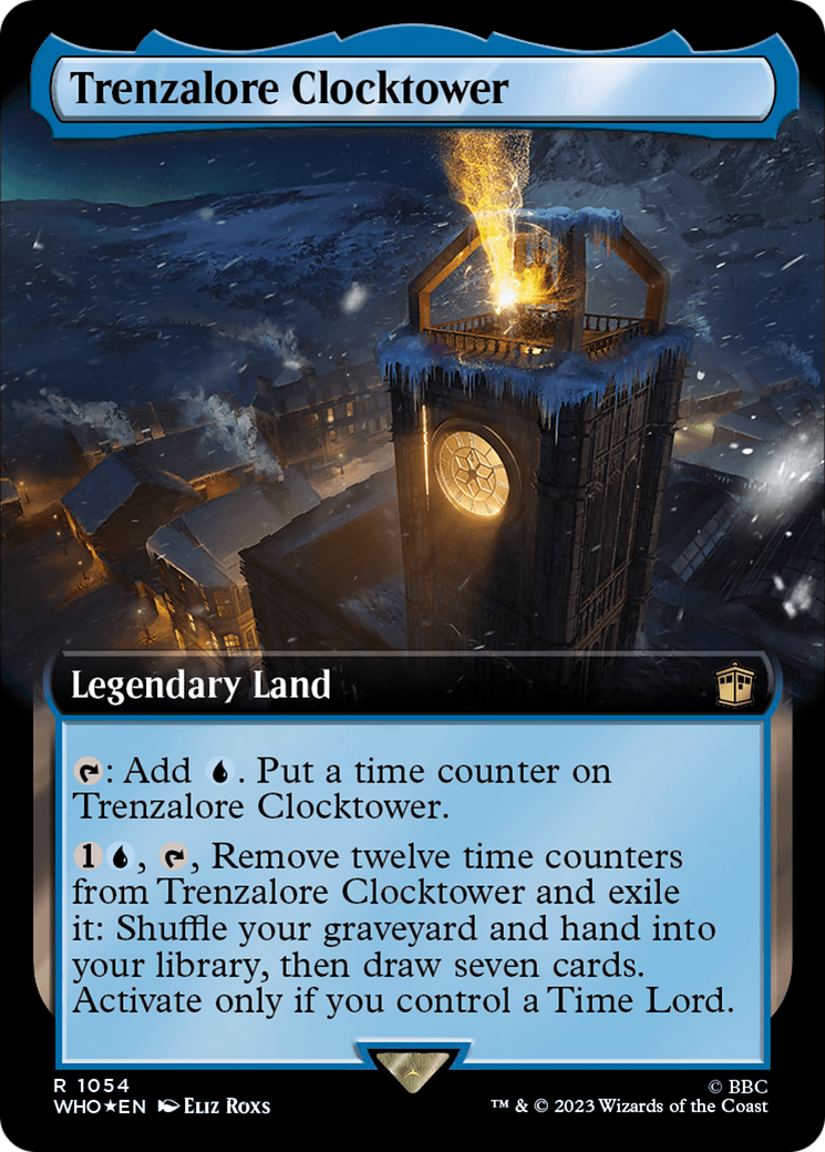 Trenzalore Clocktower (WHO-1054) - Doctor Who: (Extended Art) Foil