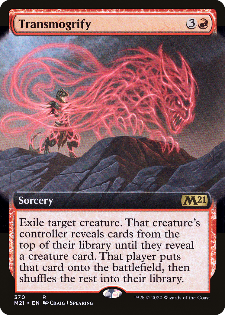 Transmogrify (Extended Art) (M21-370) - Core Set 2021: (Extended Art)