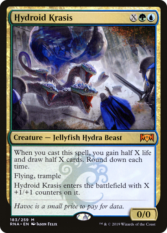 Hydroid Krasis (RNA-183) - Ravnica Allegiance Foil