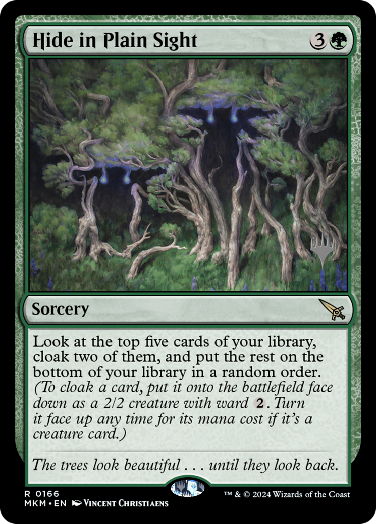 Hide in Plain Sight (PPMKM-166) - Murders at Karlov Manor Promos Foil