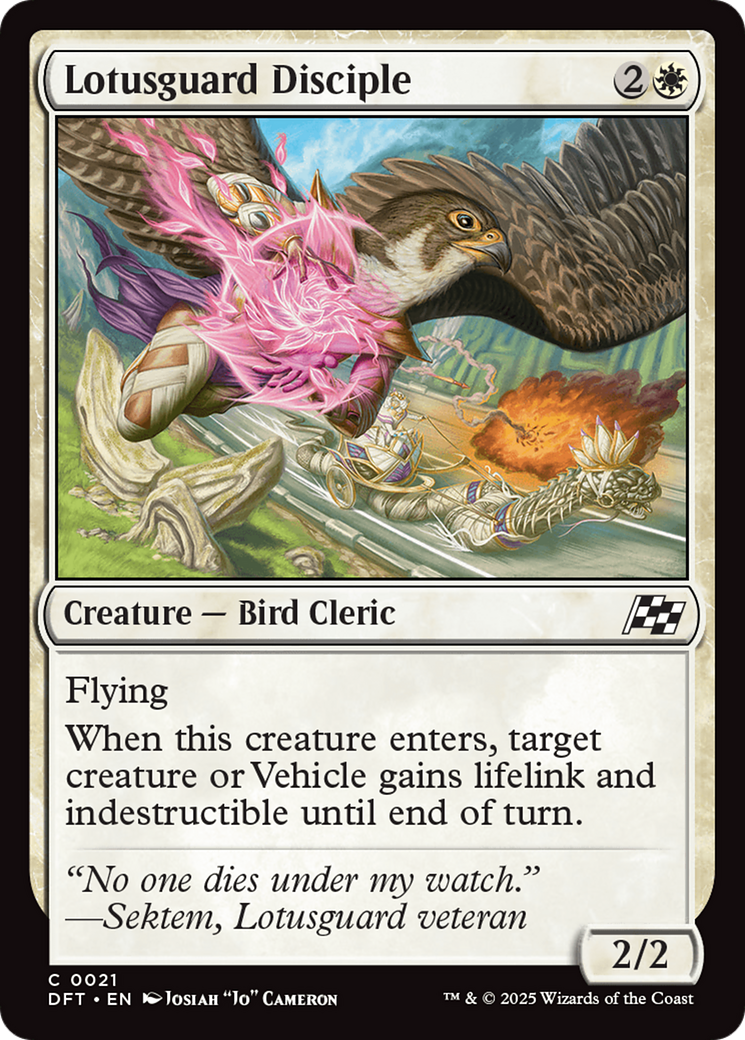 Lotusguard Disciple (DFT-021) - Aetherdrift Foil