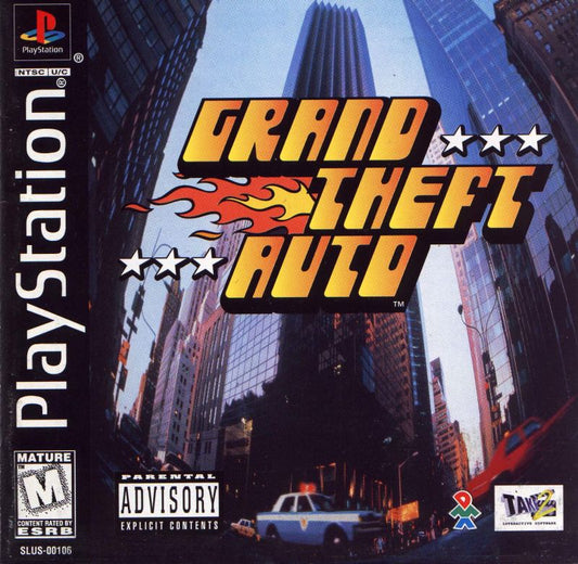 Grand Theft Auto - PlayStation (PS1)