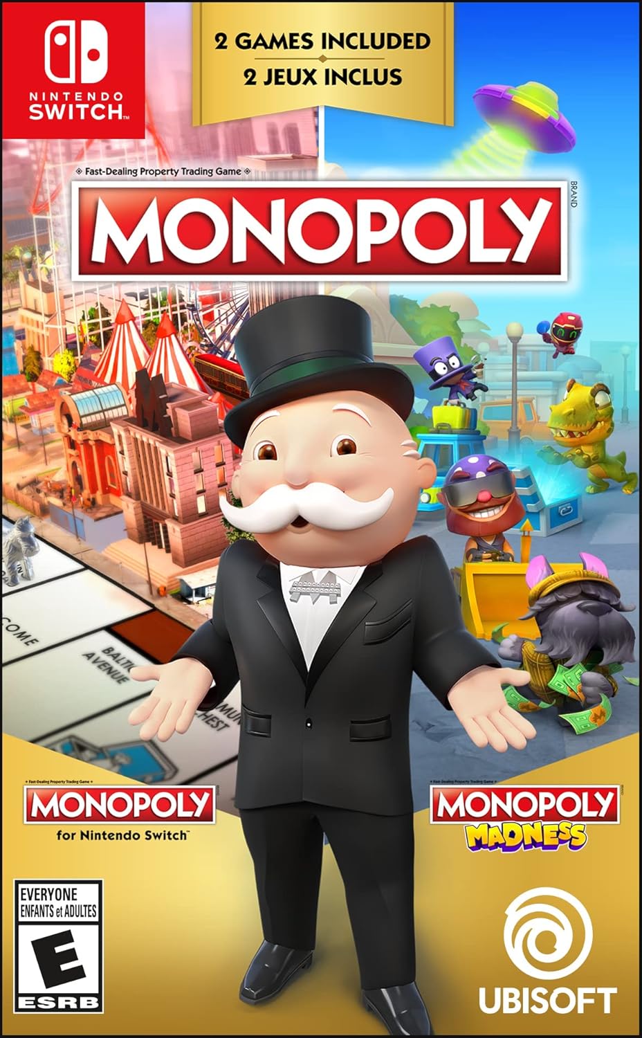 Monopoly + Monopoly Madness - Nintendo Switch