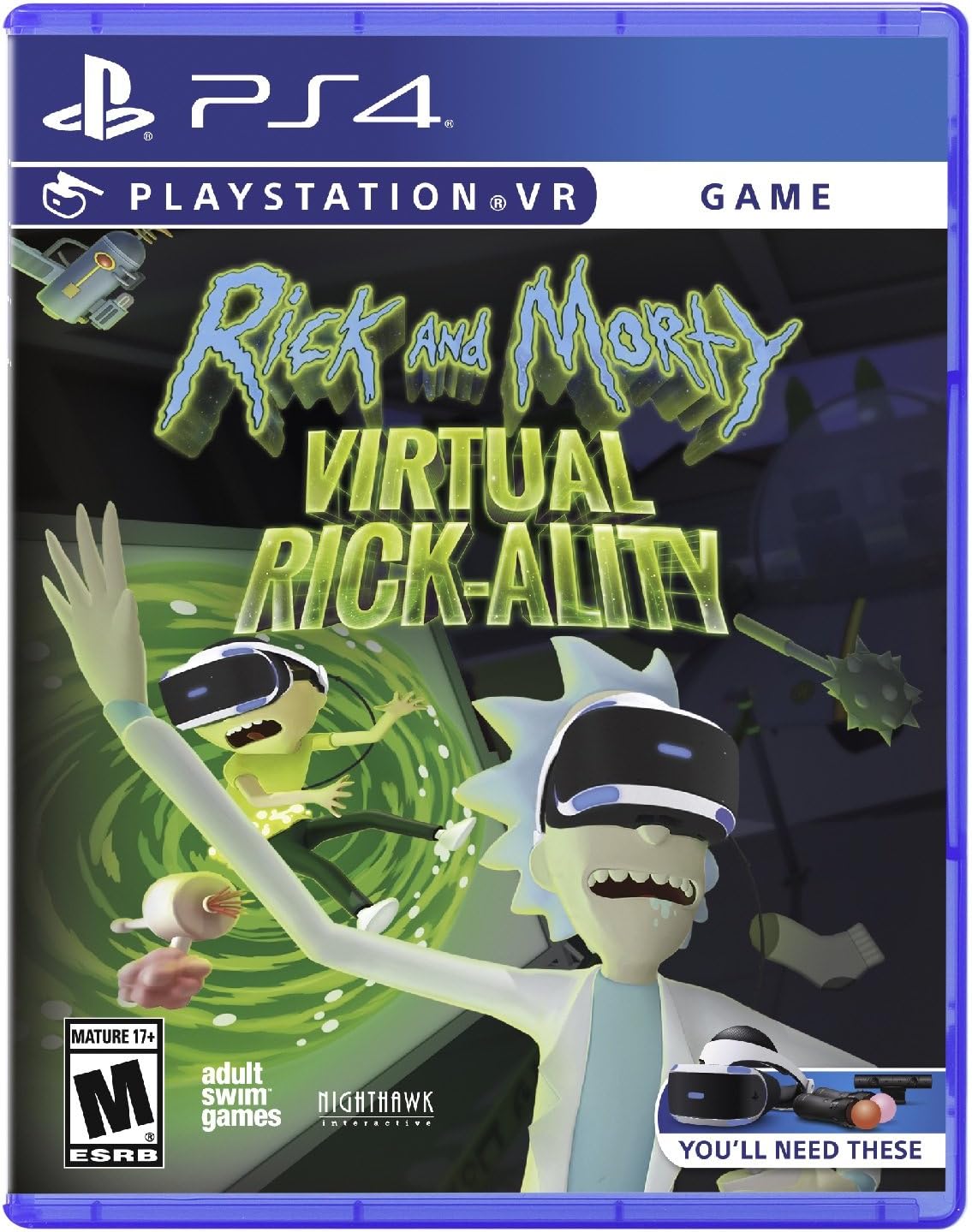 Rick and Morty Virtual Rick-ality VR - PlayStation 4 (PS4)