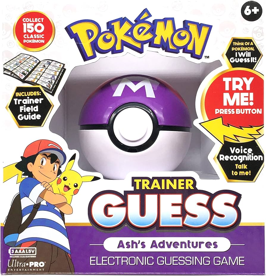 POKEMON TRAINER GUESS: ASH