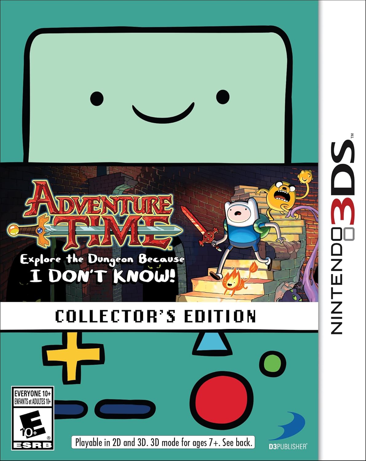 Adventure Time: Explore the Dungeon Because I Don't Know! (Collectors Edition) - Nintendo 3DS