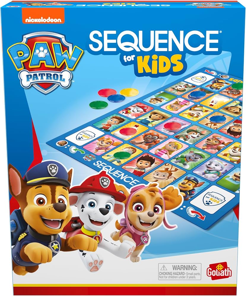 Sequence For Kids (Paw Patrol)