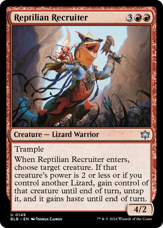 Reptilian Recruiter (BLB-149) - Bloomburrow