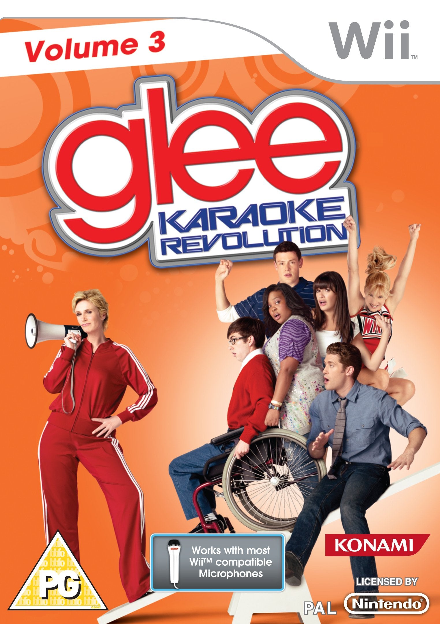 Glee Karaoke Revolution Volume 3 - Nintendo Wii
