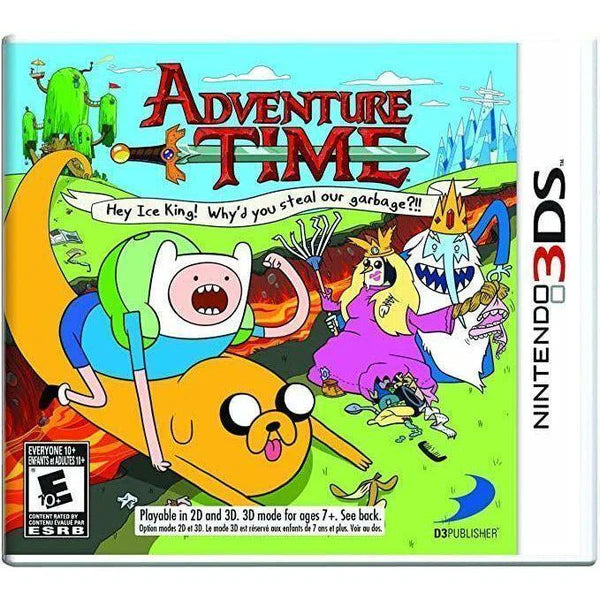 Adventure Time: Hey Ice King! Why'd You Steal Our Garbage?!! - Nintendo 3DS