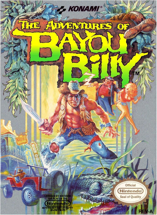 The Adventures of Bayou Billy - Nintendo (NES)