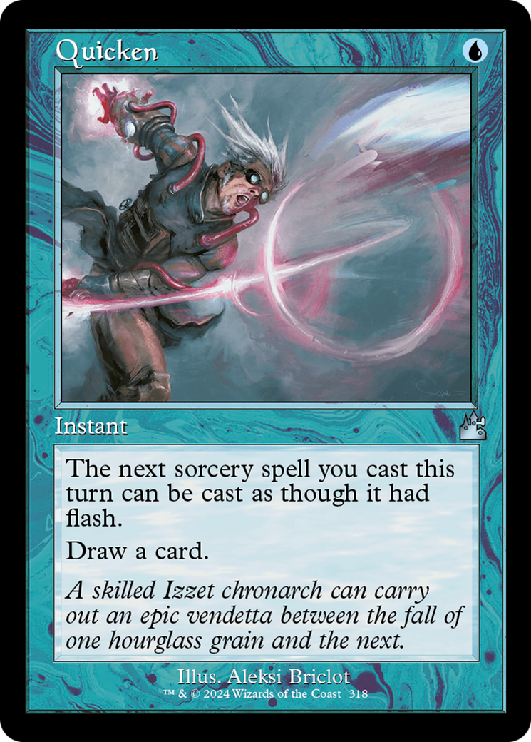 Quicken (RVR-318) - Ravnica Remastered Foil