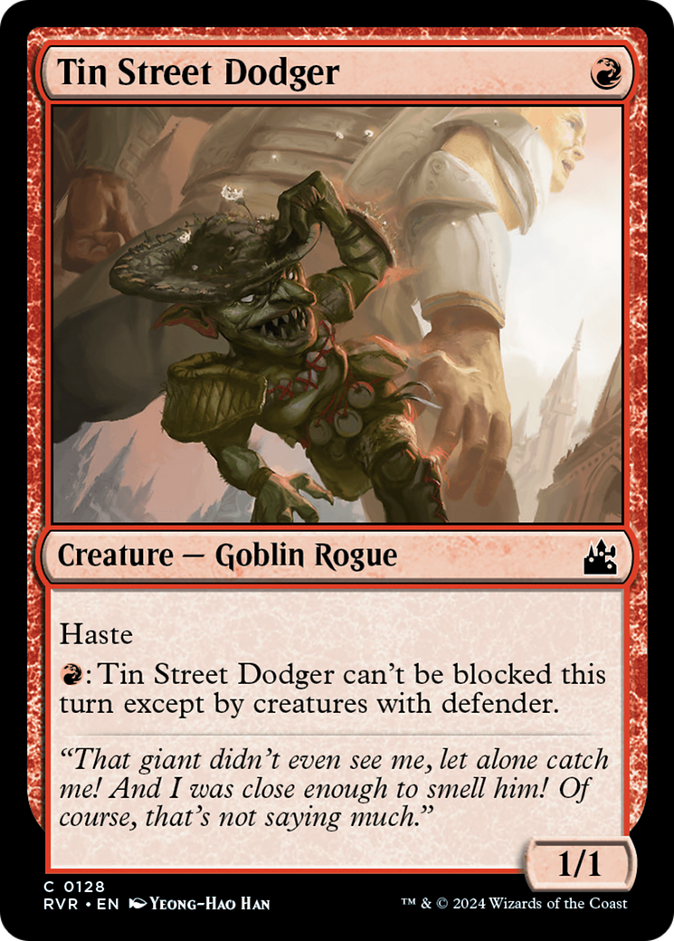Tin Street Dodger (RVR-128) - Ravnica Remastered