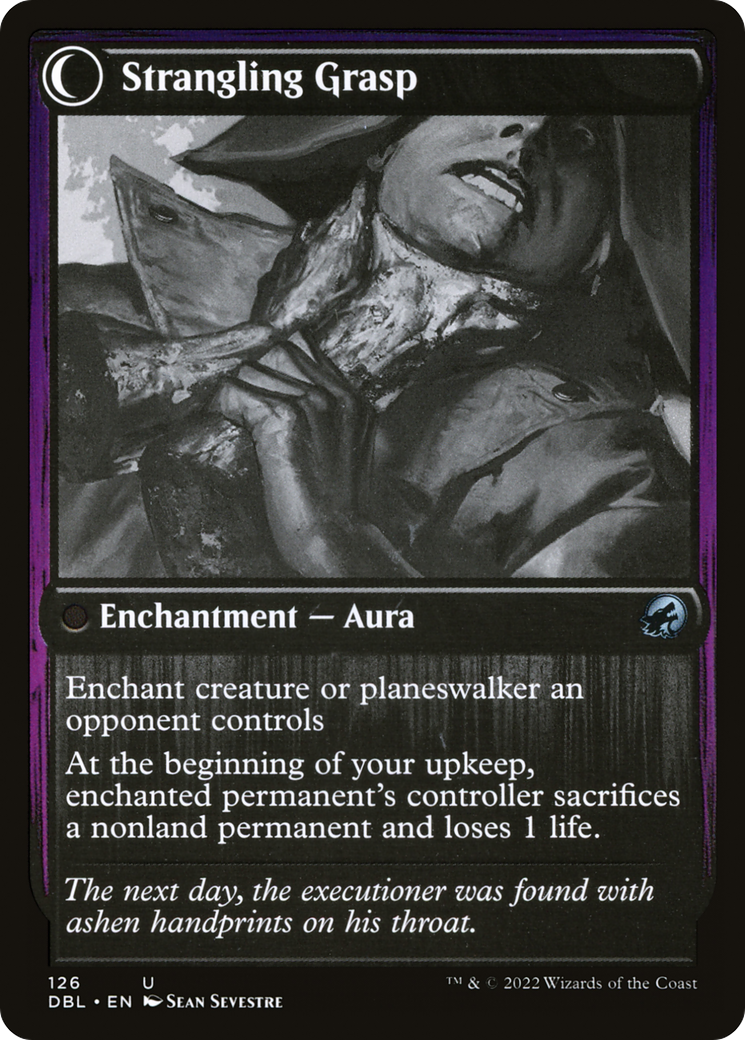 Vengeful Strangler (DBL-126) - Innistrad: Double Feature: (Double Faced Transform) Foil