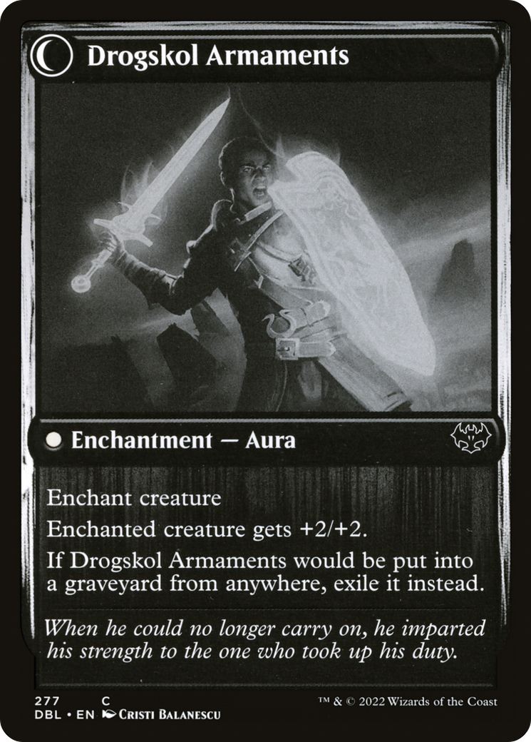 Drogskol Infantry (DBL-277) - Innistrad: Double Feature: (Double Faced Transform) Foil