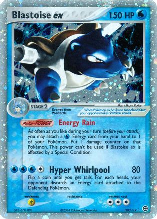 Blastoise ex  - Holofoil FireRed & LeafGreen - Ultra Rare