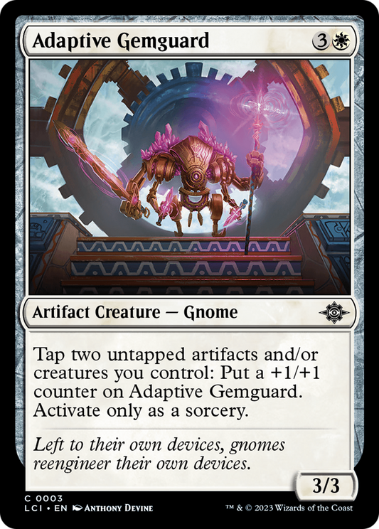 Adaptive Gemguard (LCI-003) - The Lost Caverns of Ixalan