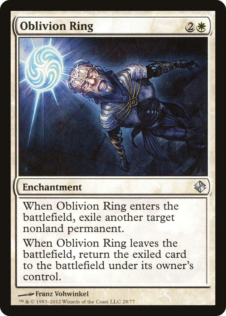 Oblivion Ring (DDI-028) - Duel Decks: Venser vs. Koth