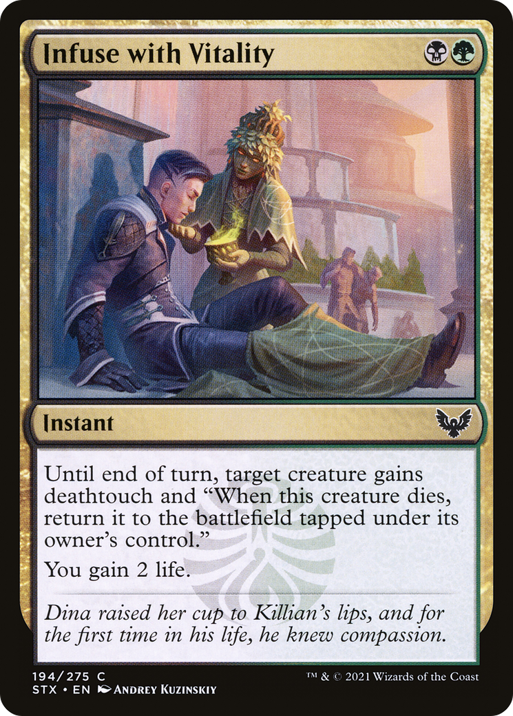 Infuse with Vitality (STX-194) - Strixhaven: School of Mages Foil