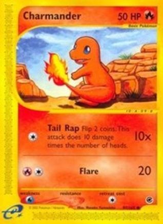 Charmander (97) 097  - Reverse Holofoil Expedition - Common