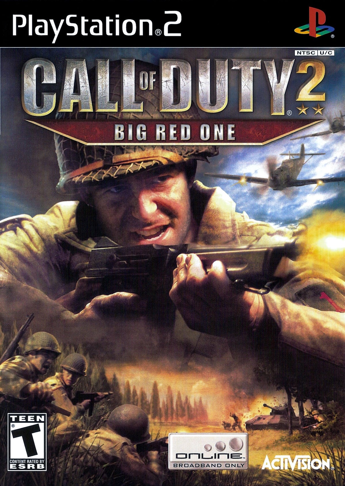 Call of Duty 2 Big Red One - PlayStation 2 (PS2)