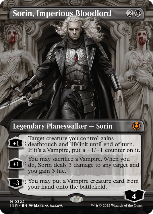 Sorin, Imperious Bloodlord (INR-322) - Innistrad Remastered (Borderless)