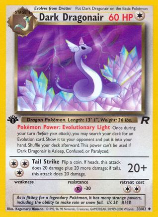Dark Dragonair 033  - Unlimited Team Rocket - Uncommon