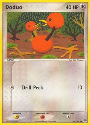 Doduo  - Reverse Holofoil Hidden Legends - Common