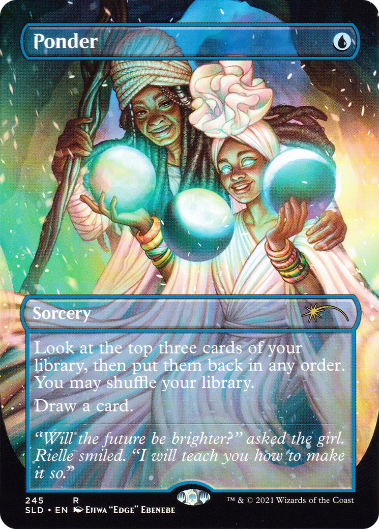 Ponder (245) (SLD-245) - Secret Lair Drop (Borderless)