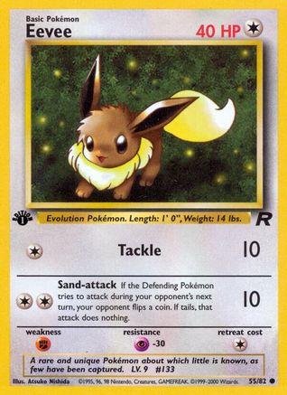 Eevee 055  - Unlimited Team Rocket - Common