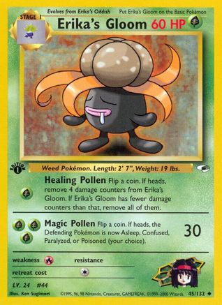 Erika's Gloom (45) 045  - Unlimited Gym Heroes - Uncommon
