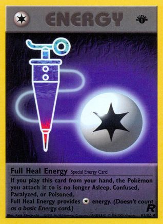 Full Heal Energy 081  - Unlimited Team Rocket - Uncommon