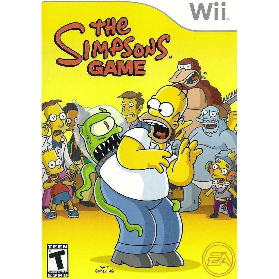 Simpsons Game, The - Nintendo Wii