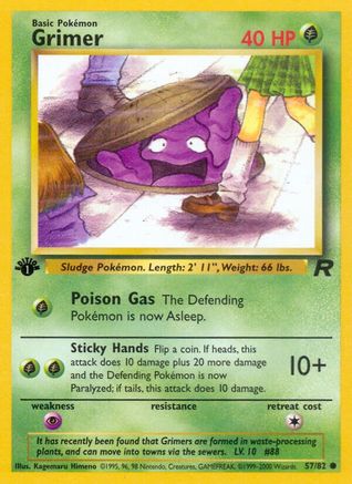 Grimer 057  - Unlimited Team Rocket - Common
