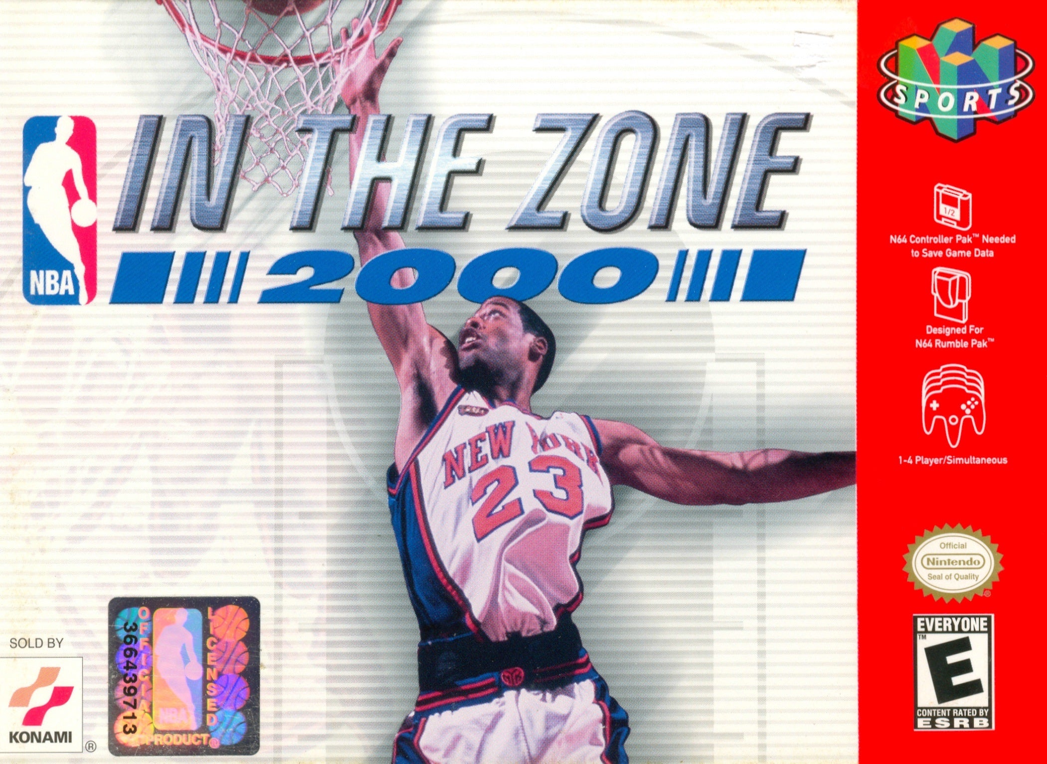 NBA In the Zone 2000 - Nintendo 64 (N64)