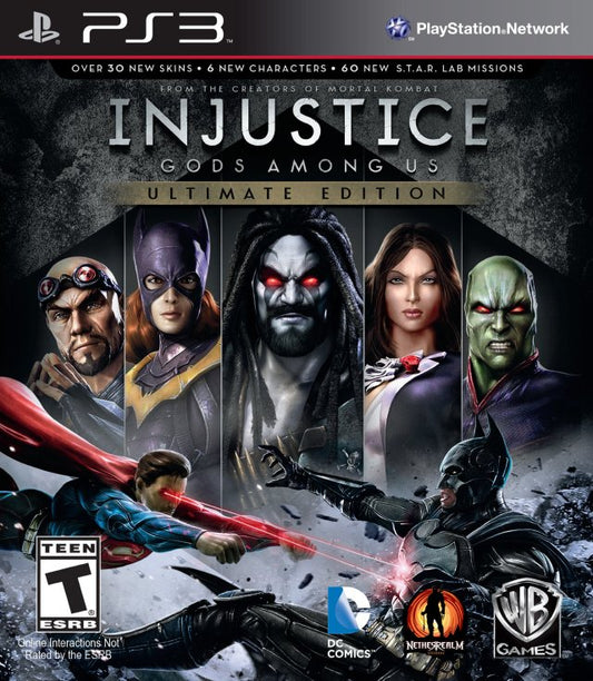Injustice Gods Among Us Ultimate Edition - PlayStation 3 (PS3)