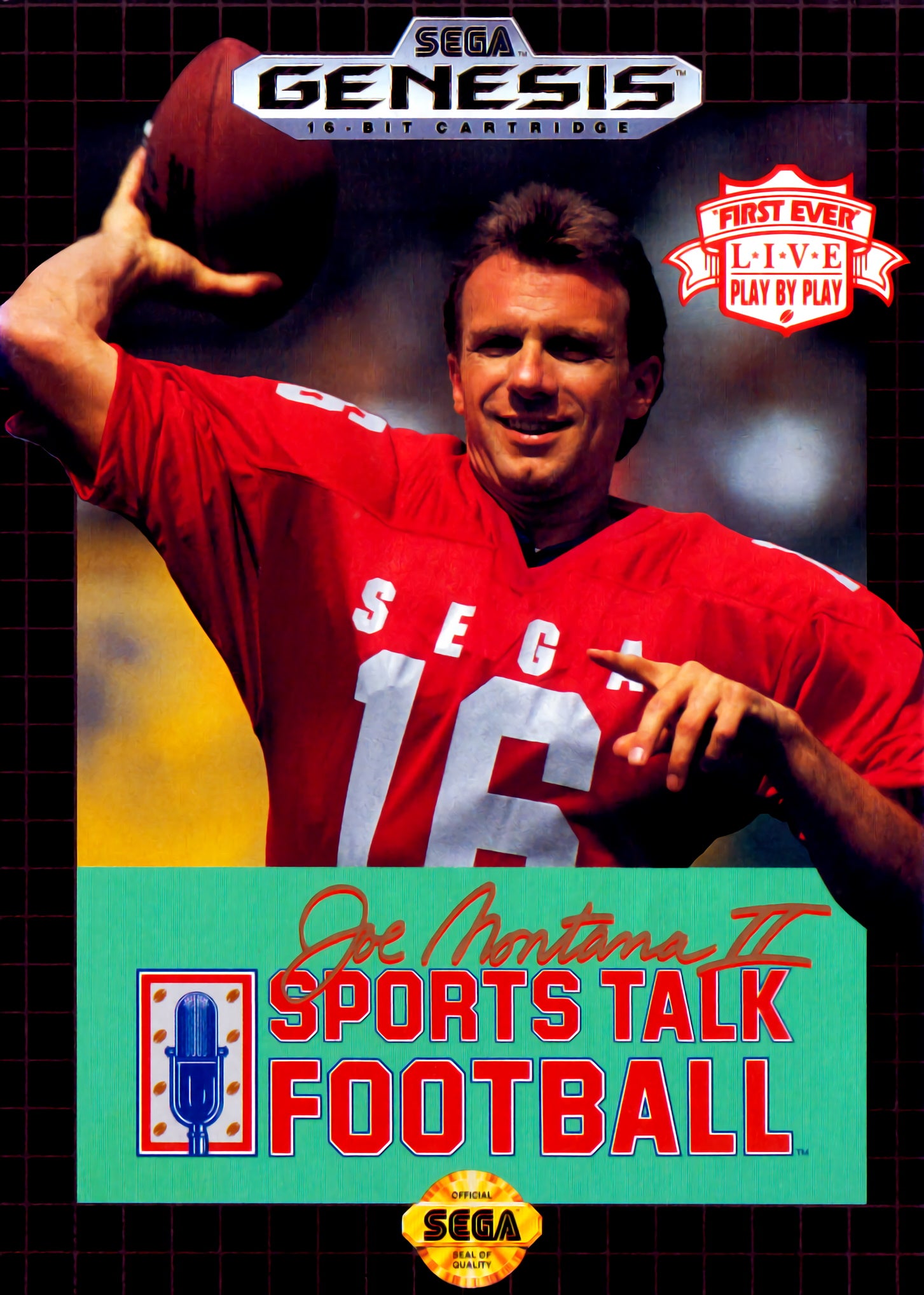 Joe Montana II Sports Talk Football - Sega Genesis