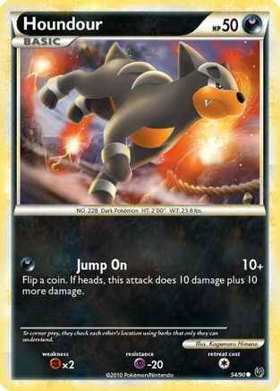 Houndour (54) 054/90  Undaunted - Common