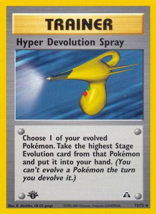 Hyper Devolution Spray 073  - Unlimited Neo Discovery - Uncommon