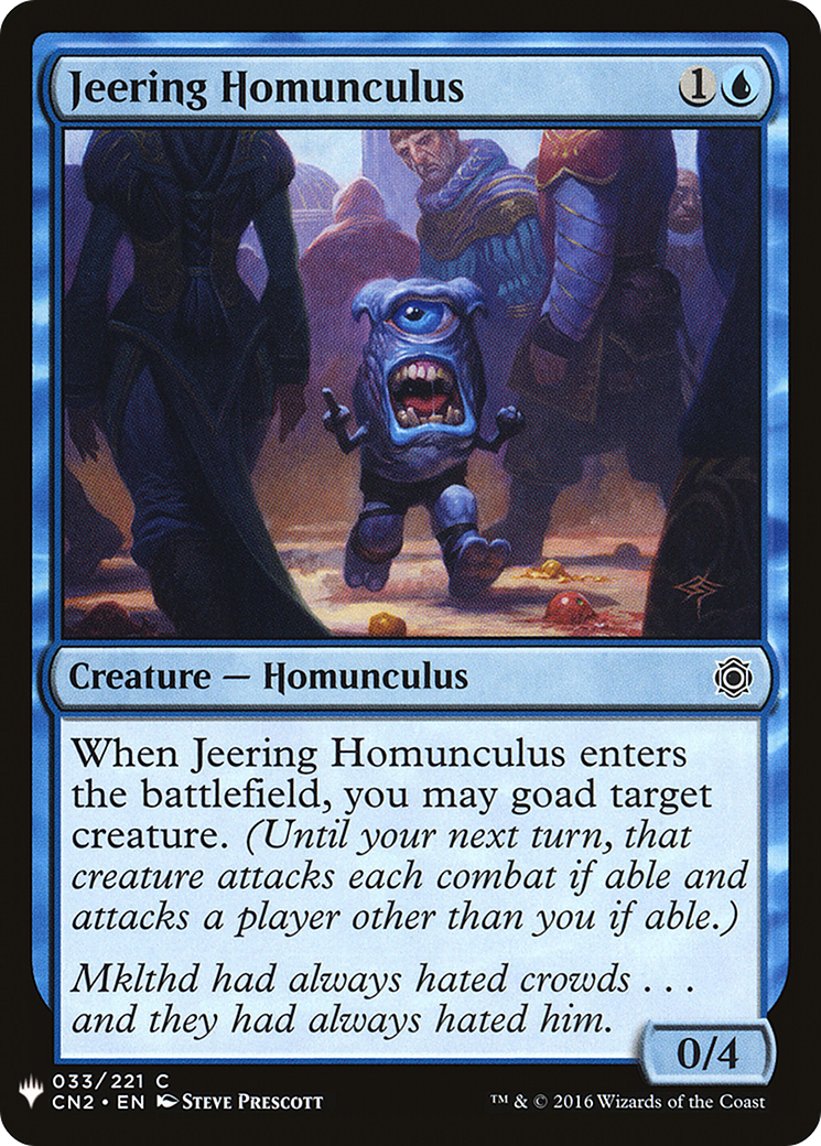 Jeering Homunculus (LIST-033) - The List