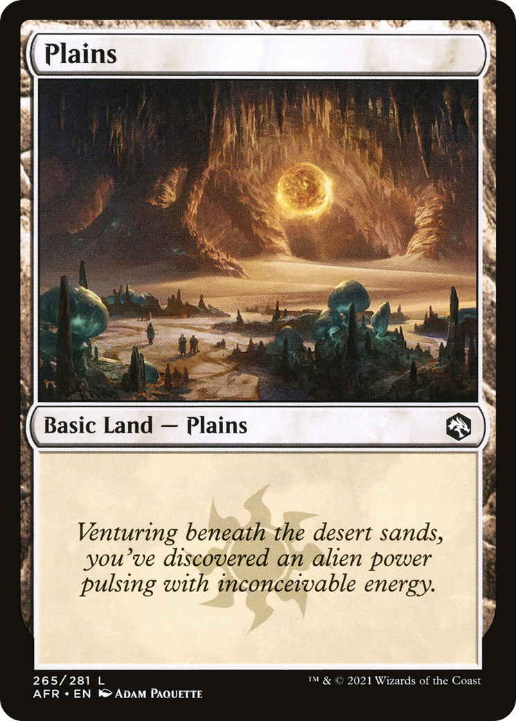 Plains (AFR-265) - Adventures in the Forgotten Realms Foil