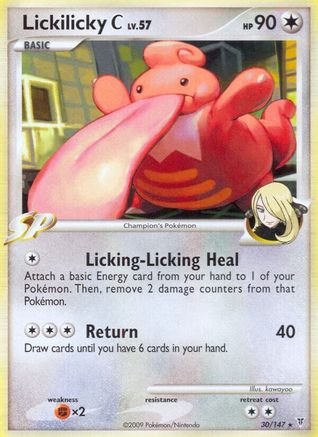 Lickilicky C  - Reverse Holofoil Supreme Victors - Rare