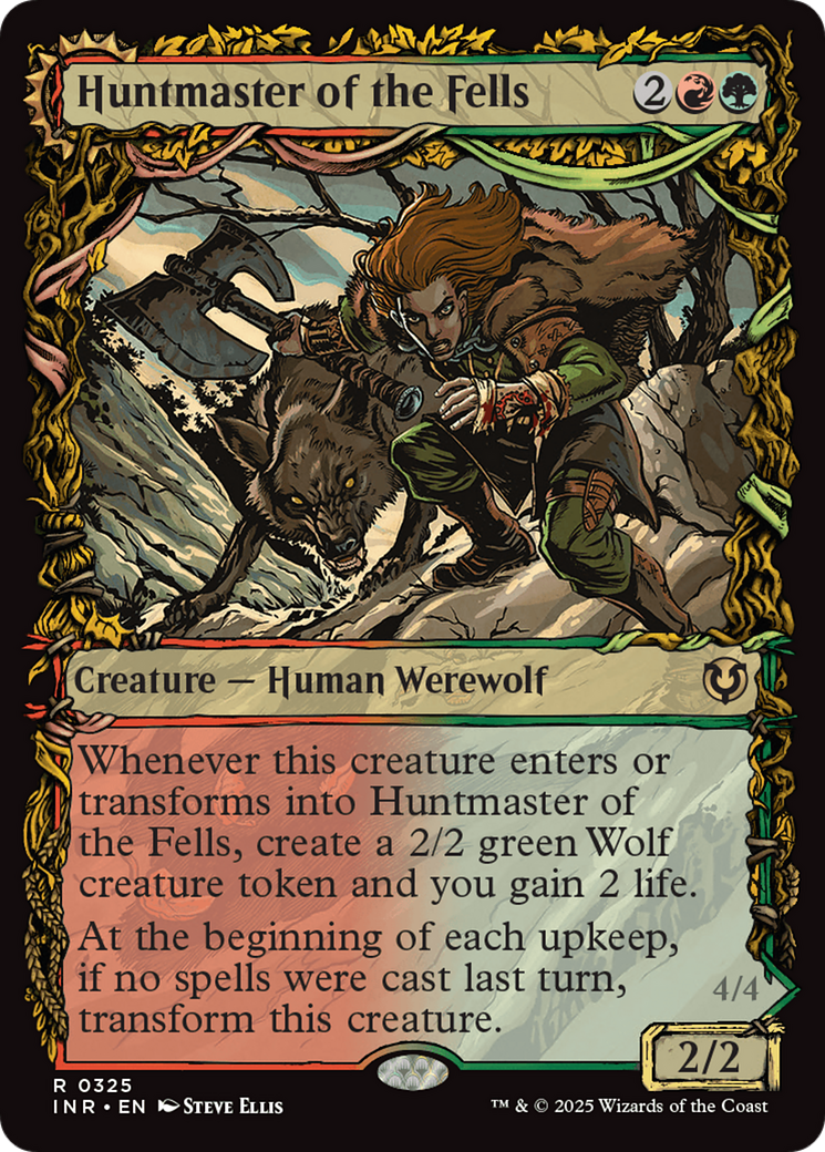 Huntmaster of the Fells (Showcase) (INR-325) - Innistrad Remastered: (Showcase) Foil