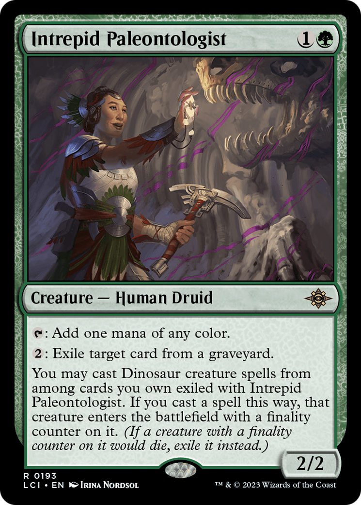 Intrepid Paleontologist (LCI-193) - The Lost Caverns of Ixalan