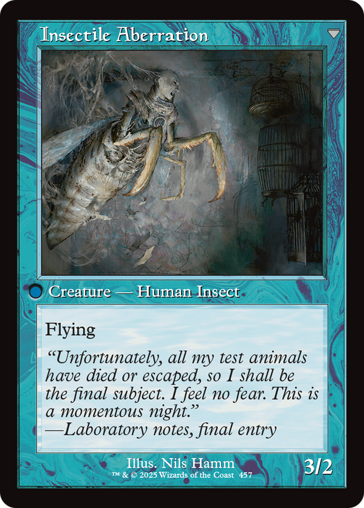 Delver of Secrets // Insectile Aberration (INR-457) - Innistrad Remastered