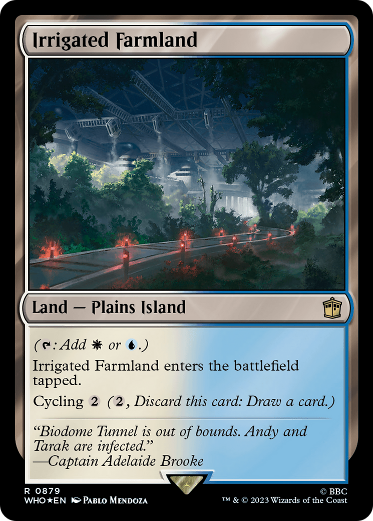 Irrigated Farmland (WHO-879) - Doctor Who Foil