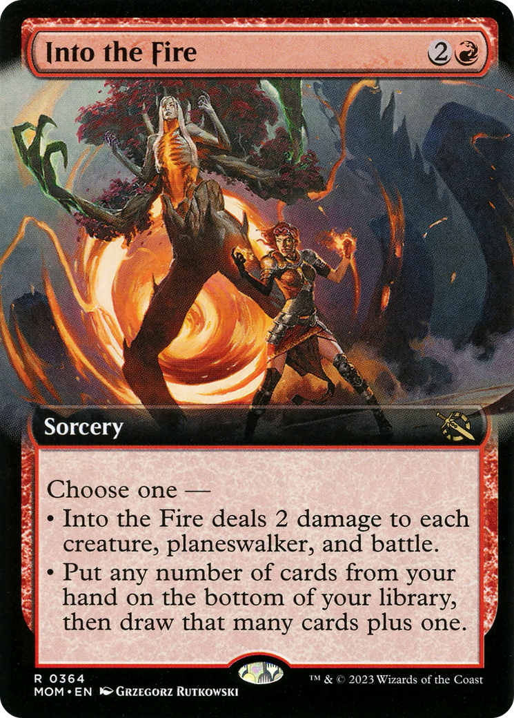 Into the Fire (MOM-364) - March of the Machine: (Extended Art)