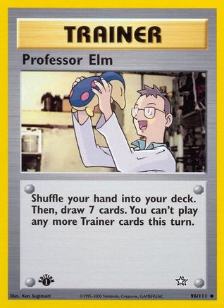 Professor Elm 096  - Unlimited Neo Genesis - Uncommon