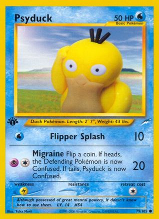 Psyduck 079  - Unlimited Neo Destiny - Common